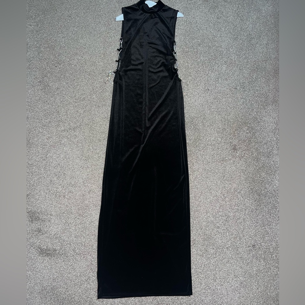 Black Velvet Dress